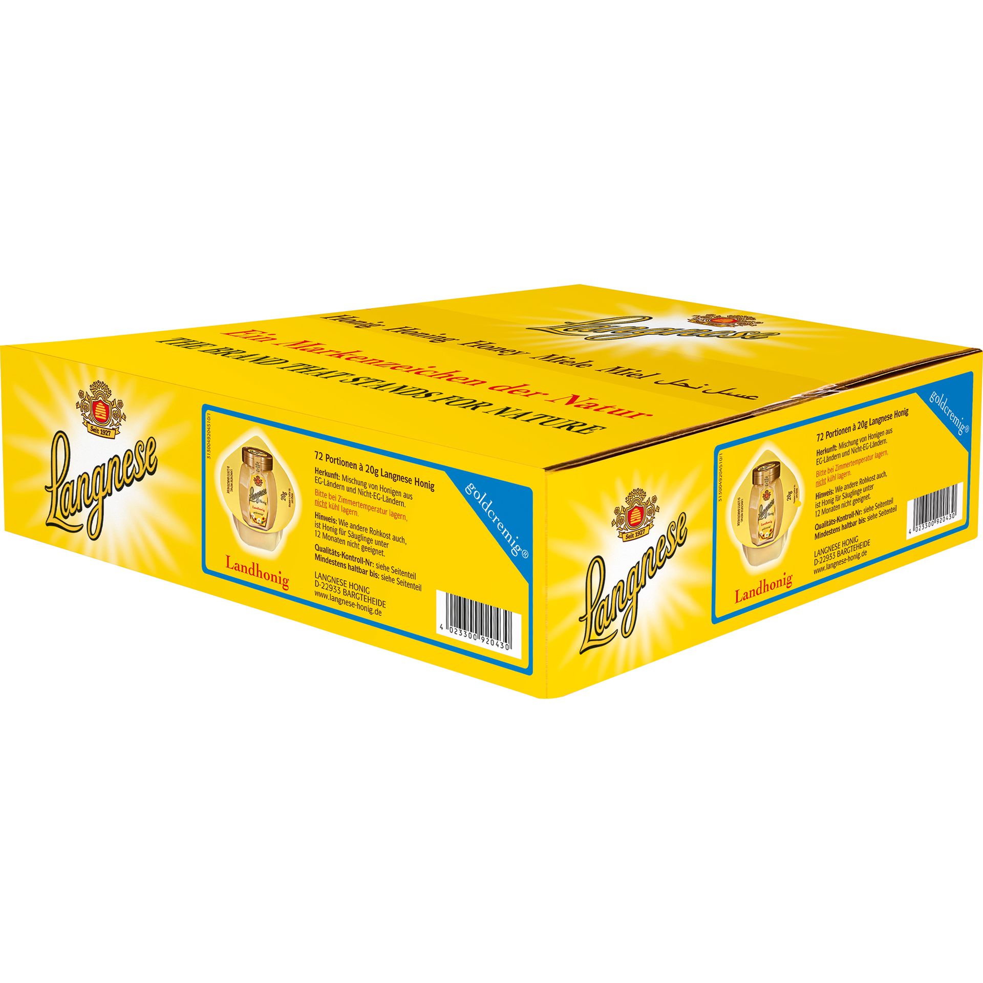 Honig Landhonig 20g 72St.