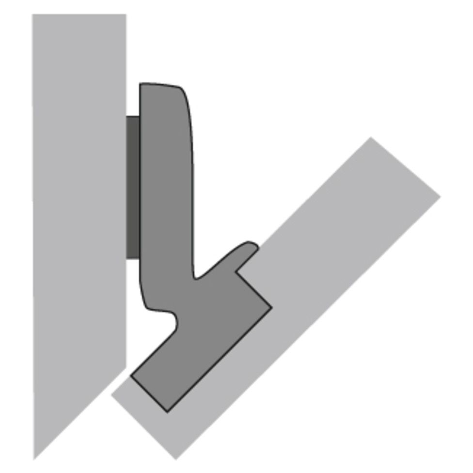 HETTICH Intermat 9944 TH 42, Kröpfung 10 mm
