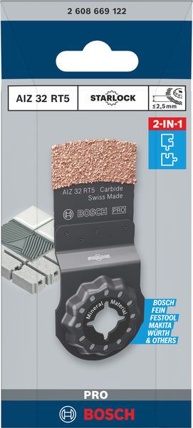 Bosch PRO AIZ 32 RT5 Blatt