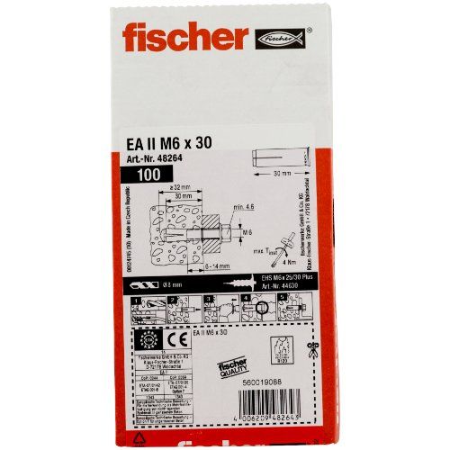 Einschlaganker EA II M6x30