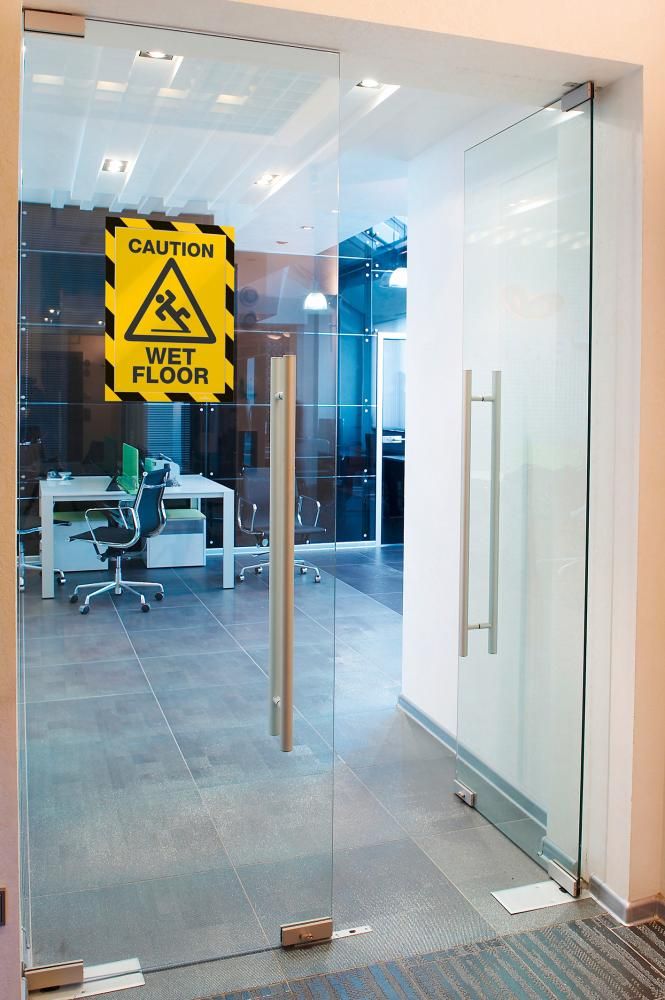 Magnetrahmen SECURITY A4 DURAFRAME gelb/schwarz
