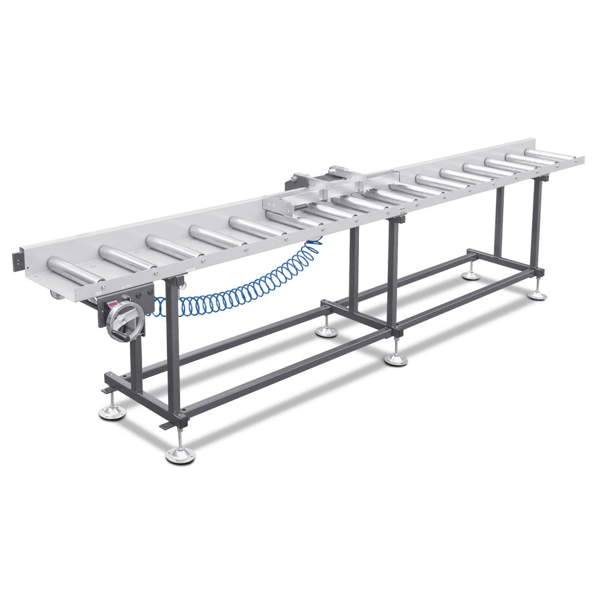 Rollen- und Messbahnsystem Metallkraft MRB Standard A 300 mm / 2 m