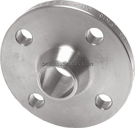 Vorschweißflansch DN10-PN16 (DIN), DIN 2633, 17,2mm, 1.4571