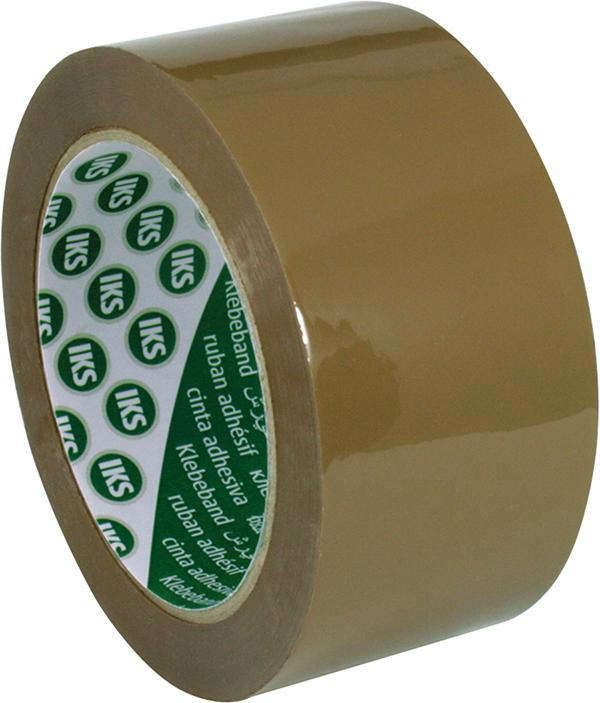 PP-Verpackungsklebeband 50mmx66m, braun Naturkautschukkleber leise abrollend