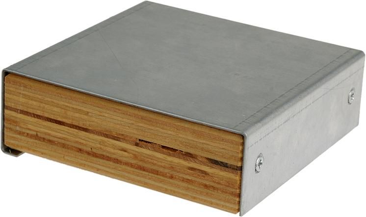 Arbeitsplatte Tiefe 750 Buche Mutiplex Stahlabd. B750xT750xH40mm