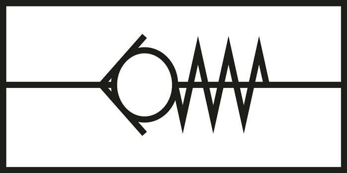 Rückschlagventil (Vakuum), G 3/8", PN 25, Messing