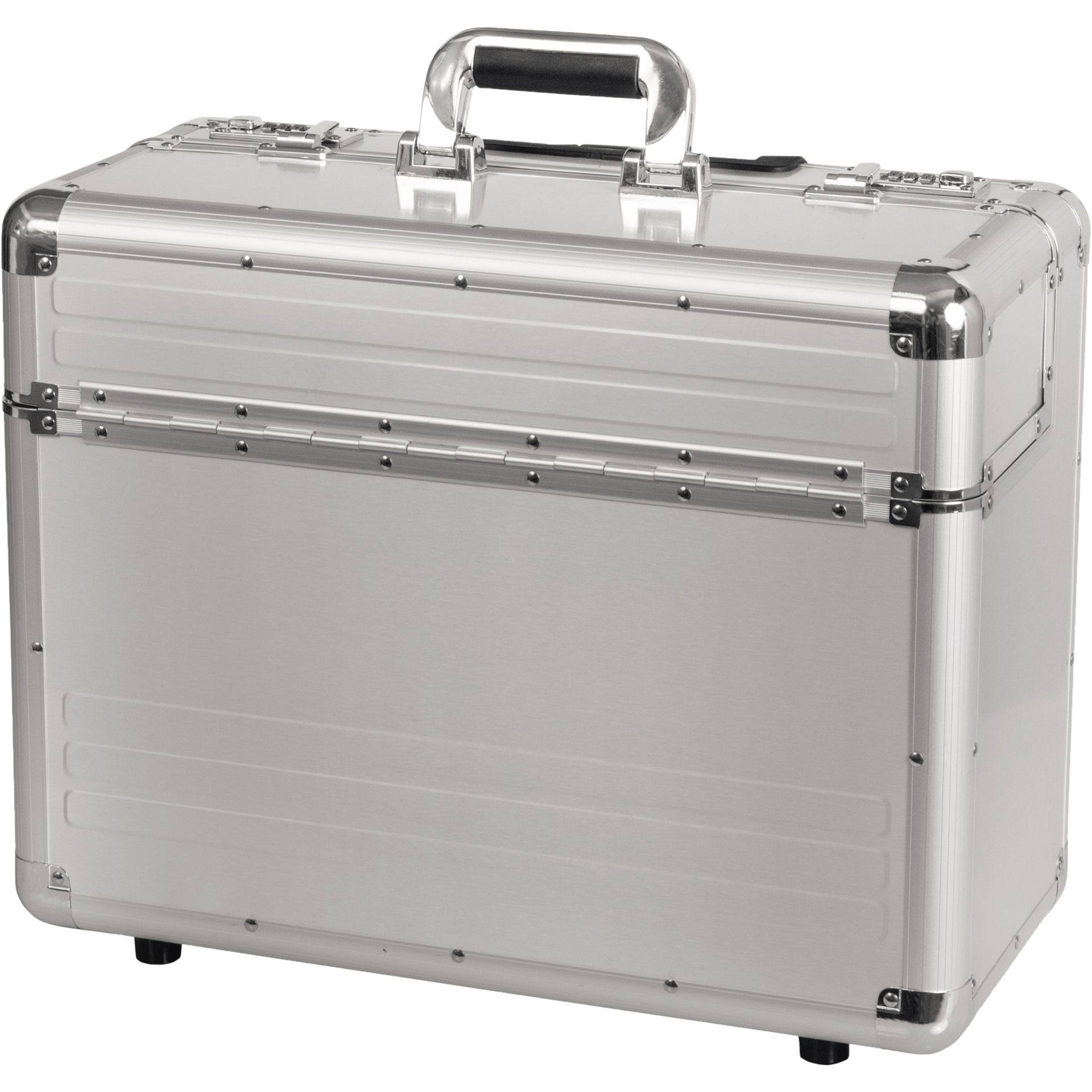 Pilotenkoffer OMEGA 48x37x23cm Aluminium silber