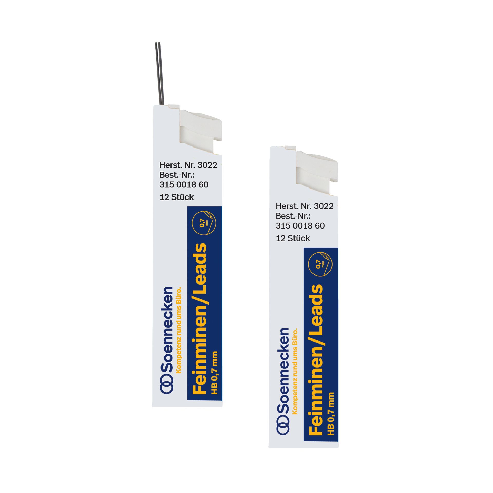 Feinmine 0,7mm HB 12 St./Pack.