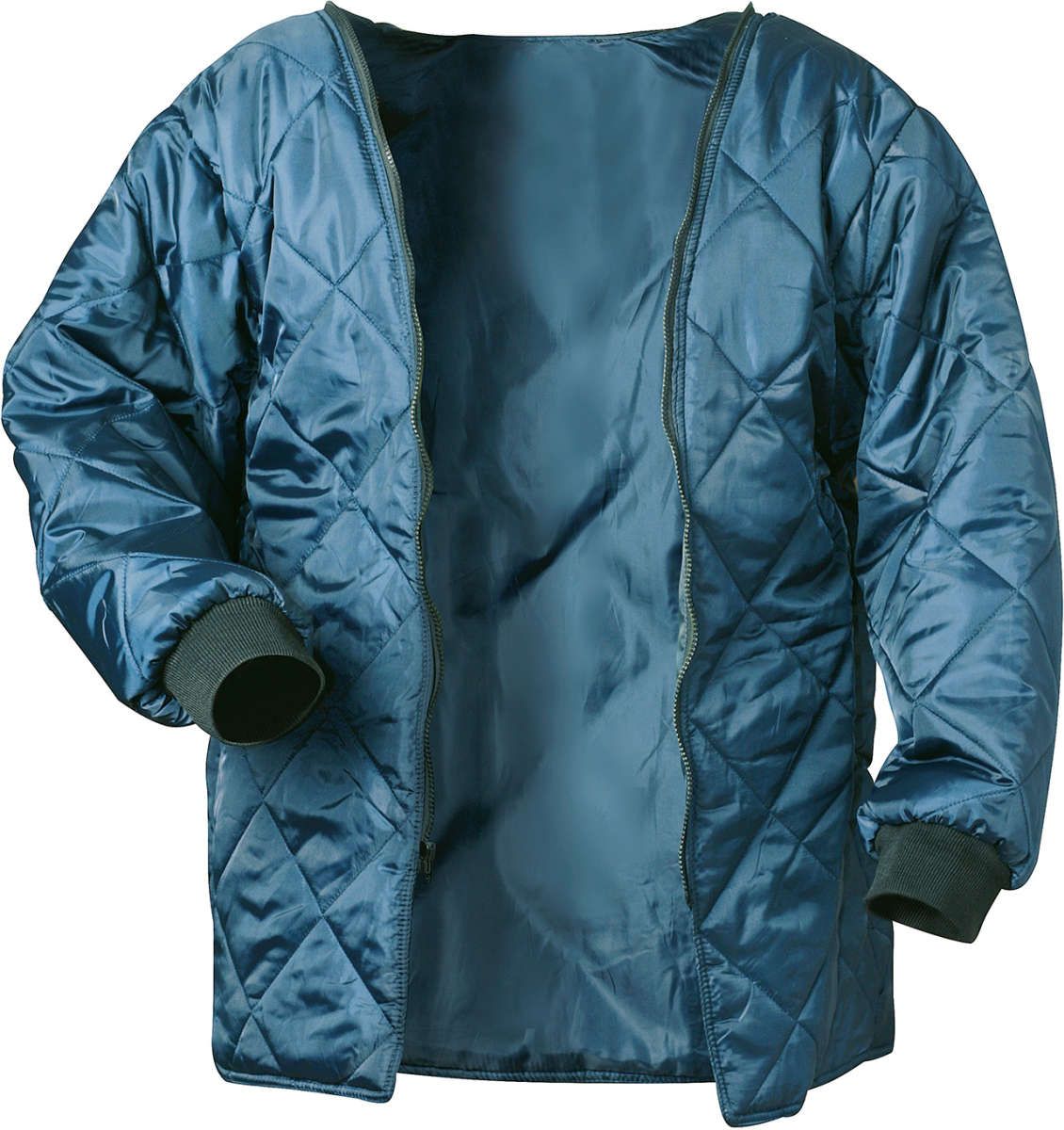 Warnparka, Gr. M, gelb/blau