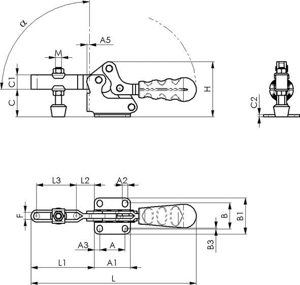 Waagerechtspanner Gr.0