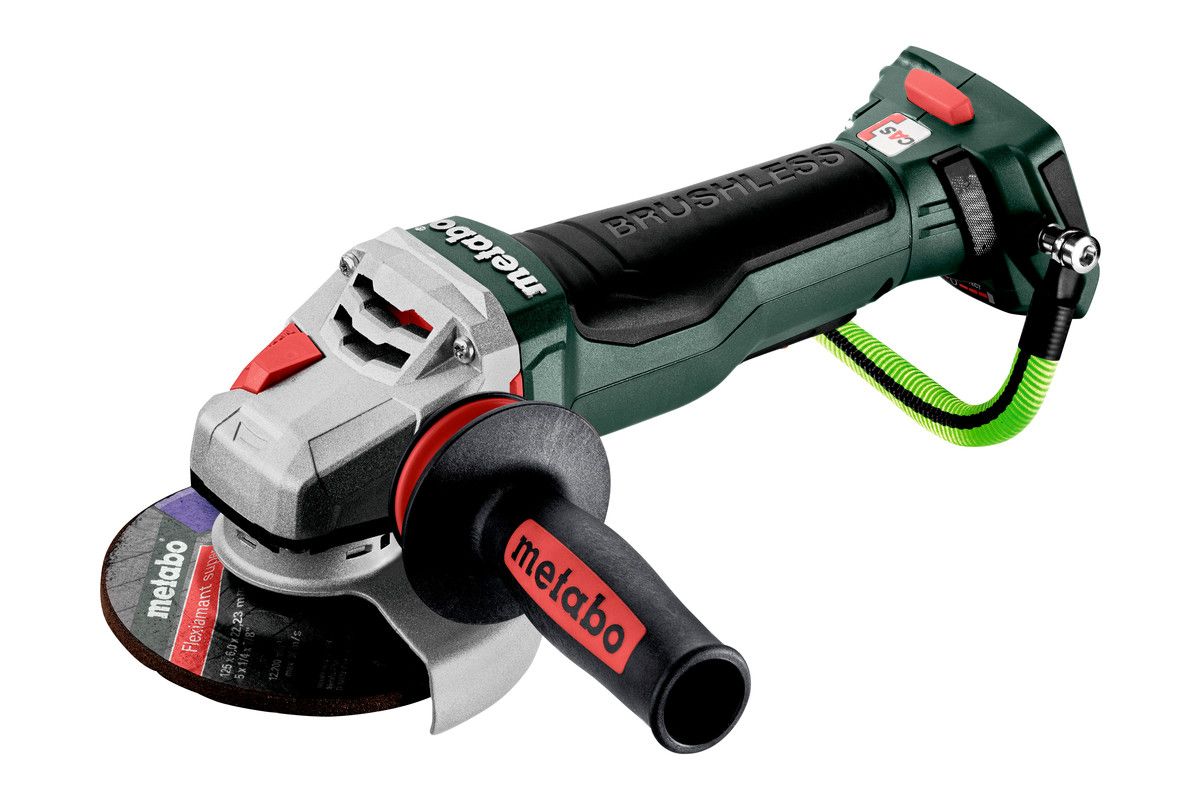 Akku-Winkelschleifer soloWPBA 18LTXBL15-125QDS Metabo ohne Akku ohne Ladegerät metaBOX