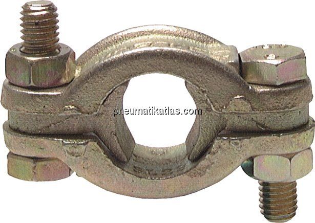 Schlauchklemme Temperguss verzinkt, 17 - 22mm