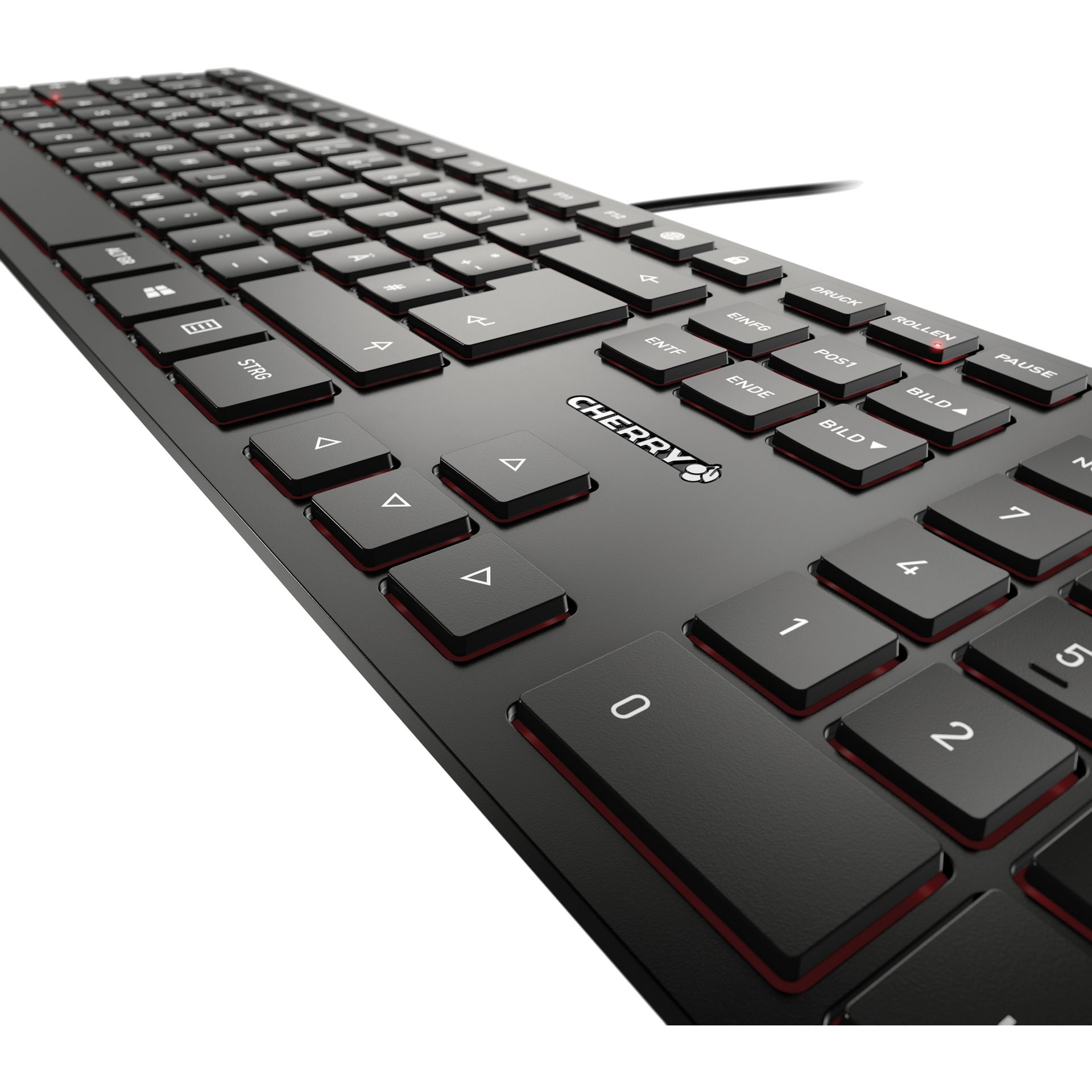 Tastatur KC 6000 SLIM schwarz