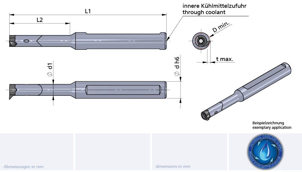 Schlauchhülse für Niederdruckschlauch DN2(7,5 - 8mm) Stahl
