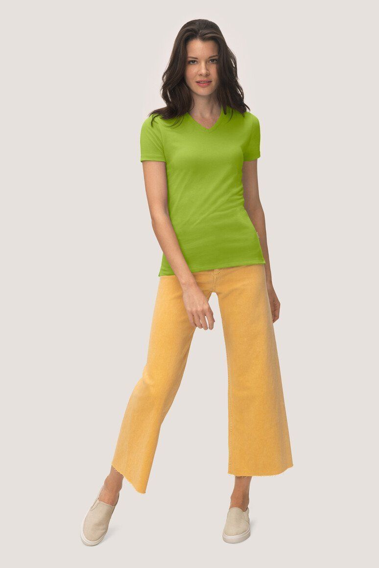 HAKRO Cotton Tec® Damen V-Shirt 169