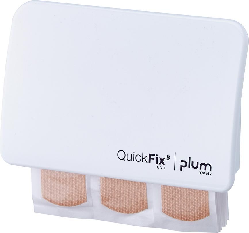 Pflastersp. UNO Quickfix,weiß ( 1x45 Plf.)