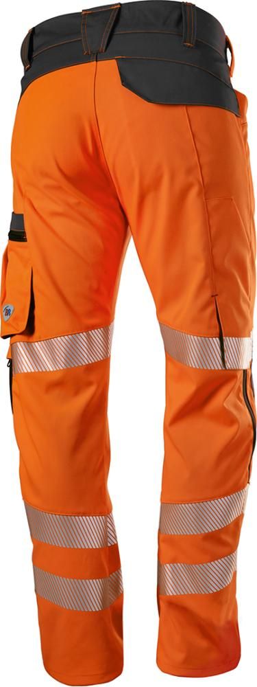 Arbeitshose 2043, warnorange/anthrazit, 48s