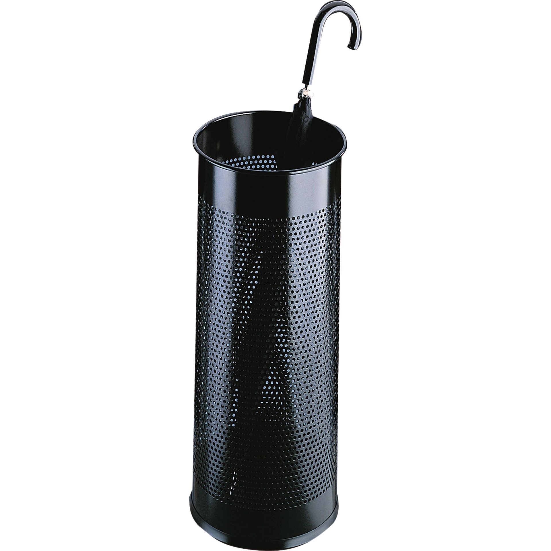 Schirmständer METALL 26x62cm rund Metall schwarz
