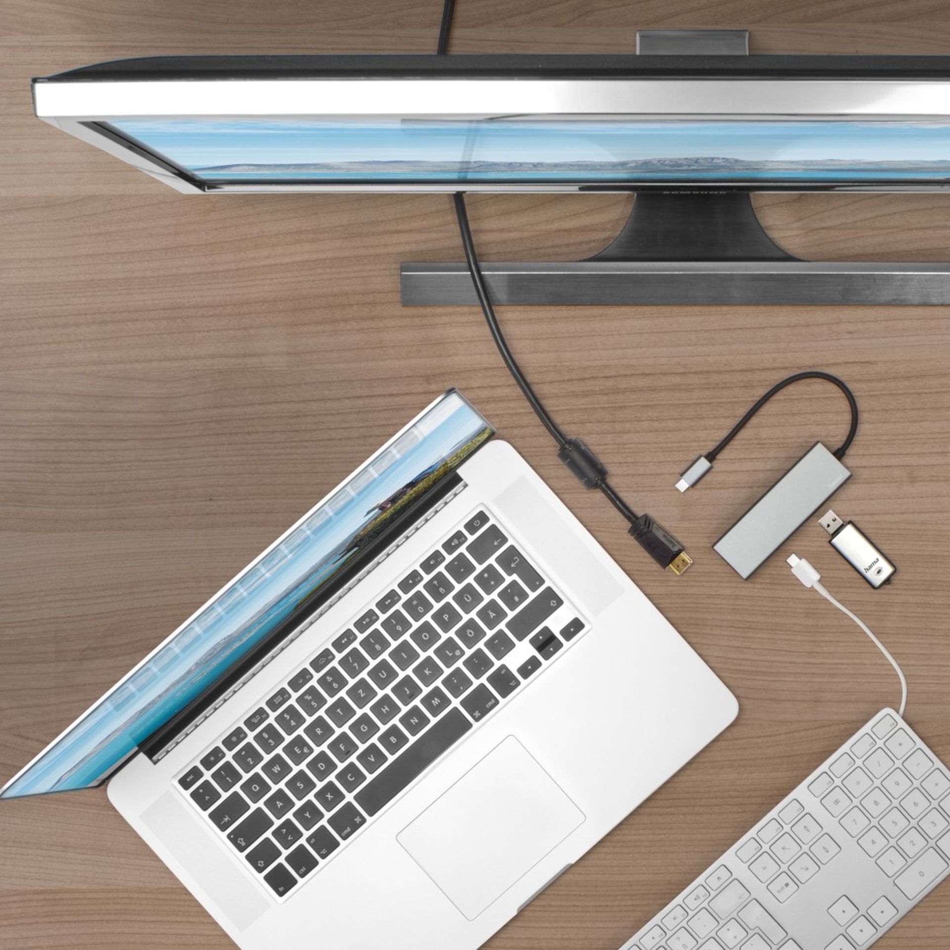 USB-C-Hub Multiport 4Ports