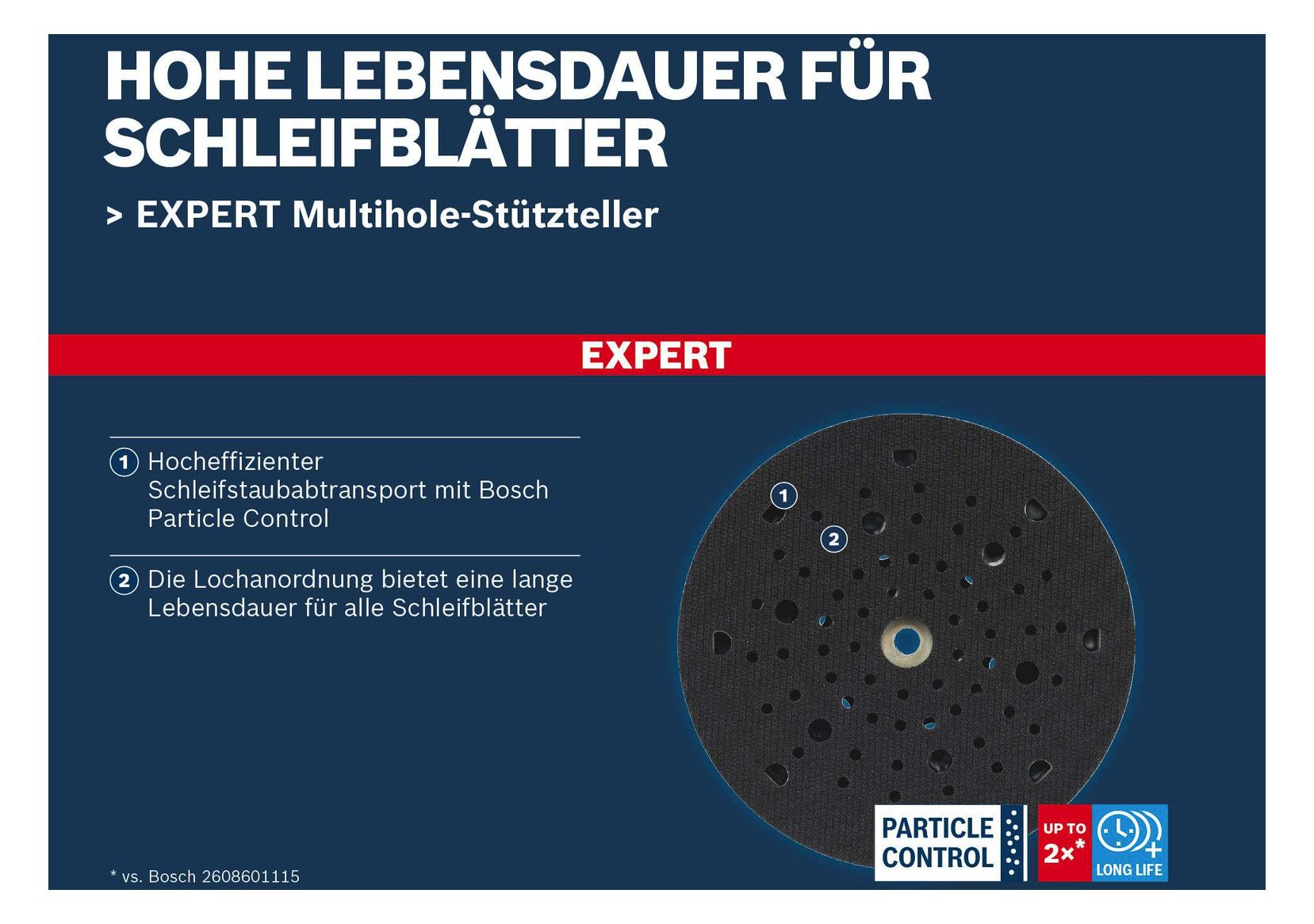BOSCH Schleifteller, Ø: 150mm