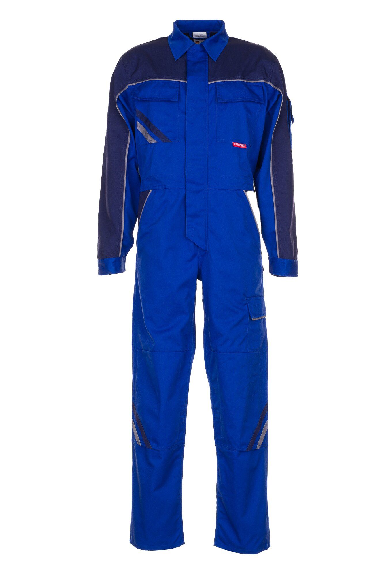 Planam Rallyekombi Highline kornblumenblau/marine/zink Gr. 24