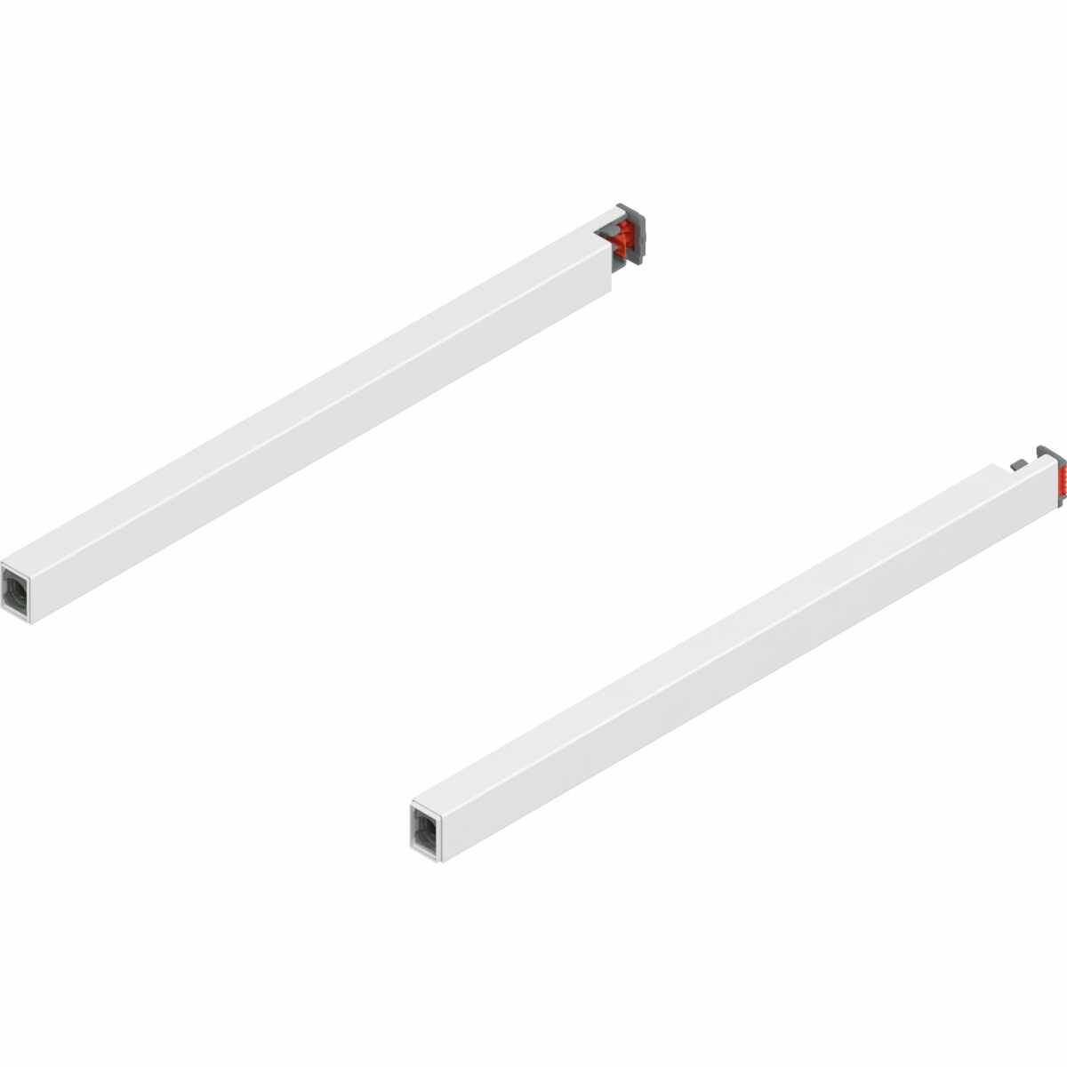 MERIVOBOX Längsreling, NL=300 mm, links/rechts, seidenweiß matt