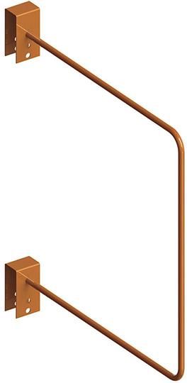 Trennbügel für Profillager-Regal T7500 x H800 mm RAL 2001
