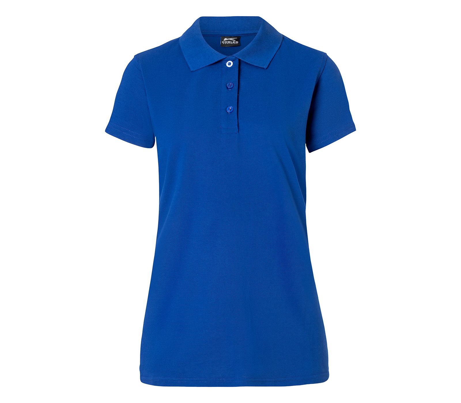 KÜBLER SHIRTS Polo Damen kbl.blau Gr. XS