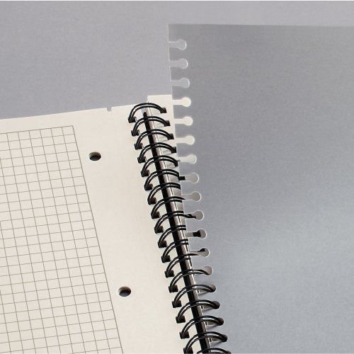 Collegeblock Conceptum Hardcover A4 kariert 80g sw