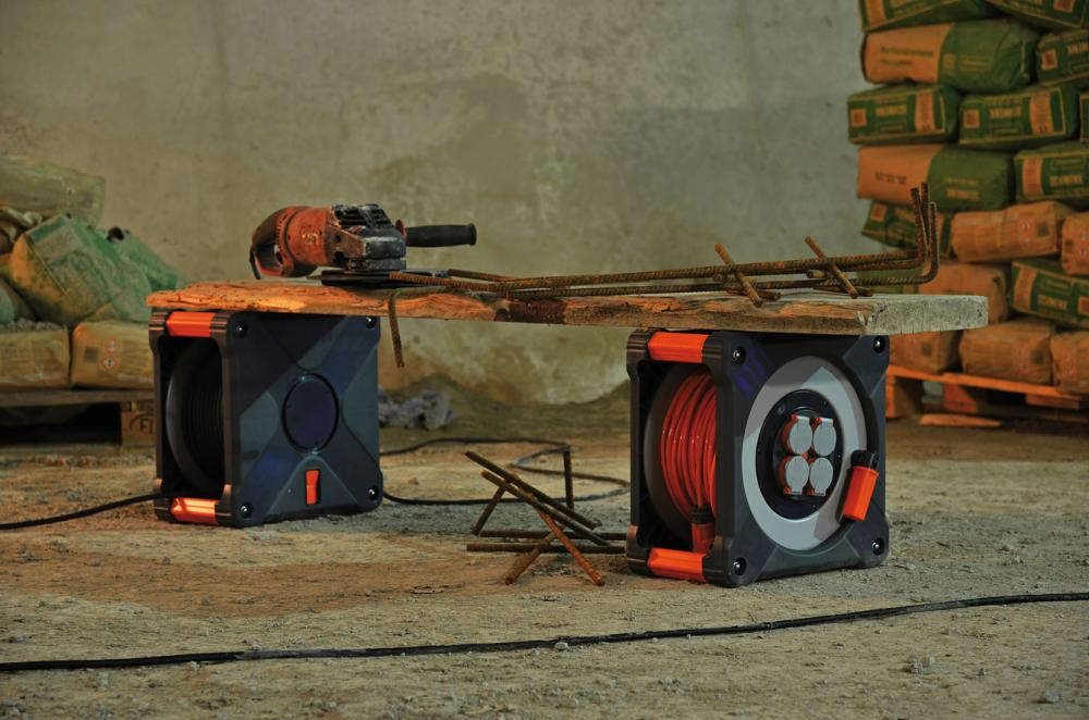 Kabeltrommel Kunststoff H07BQ-F3G1,5 33m professionalLINE Brennenstuhl