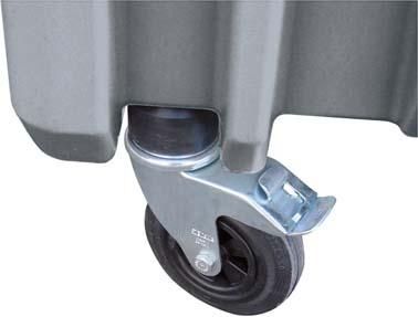 Lenkrollenpaket für CEMbox 400 Liter und 750 Liter