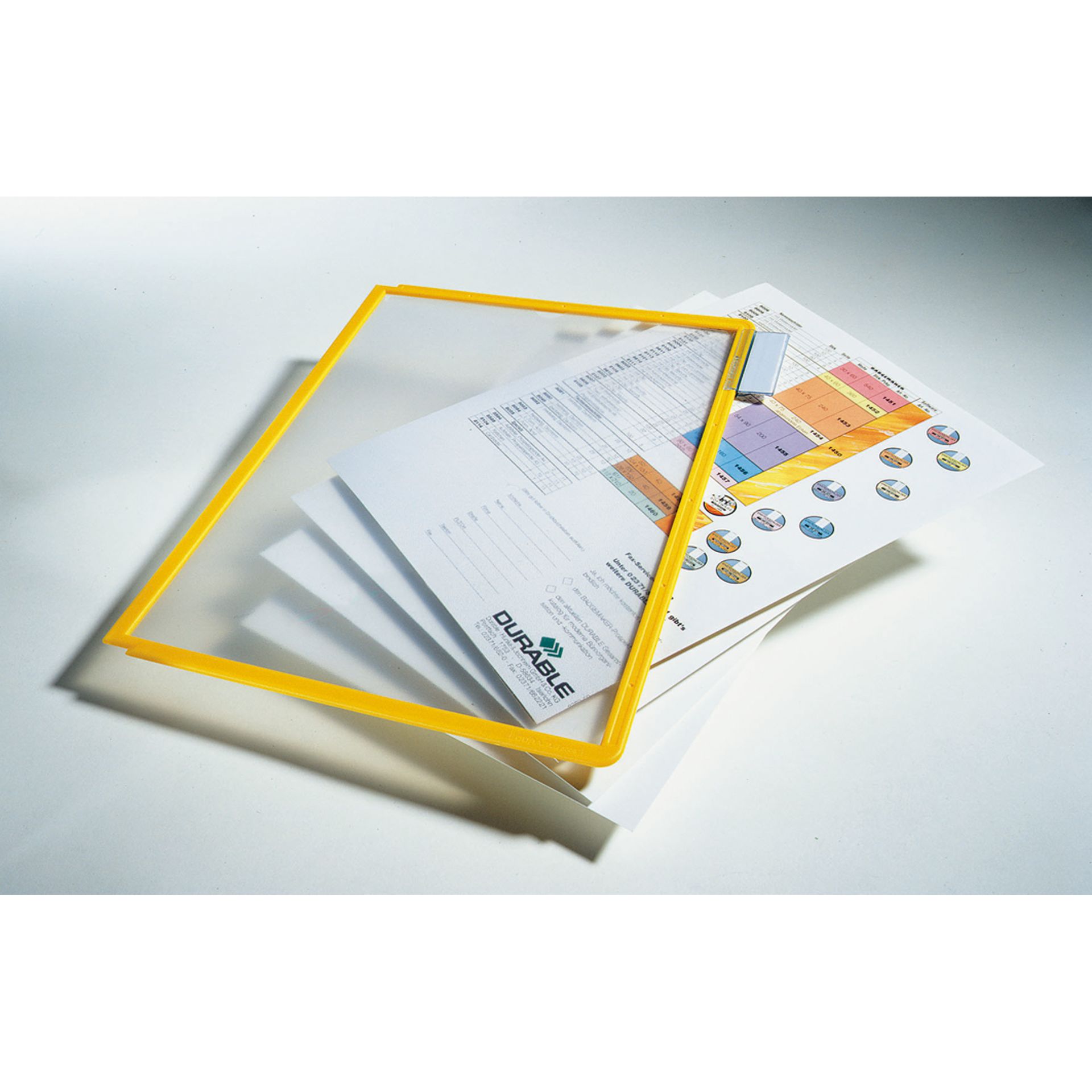 Sichttafelständer SHERPA Wall 10 DIN A4 sw/rt