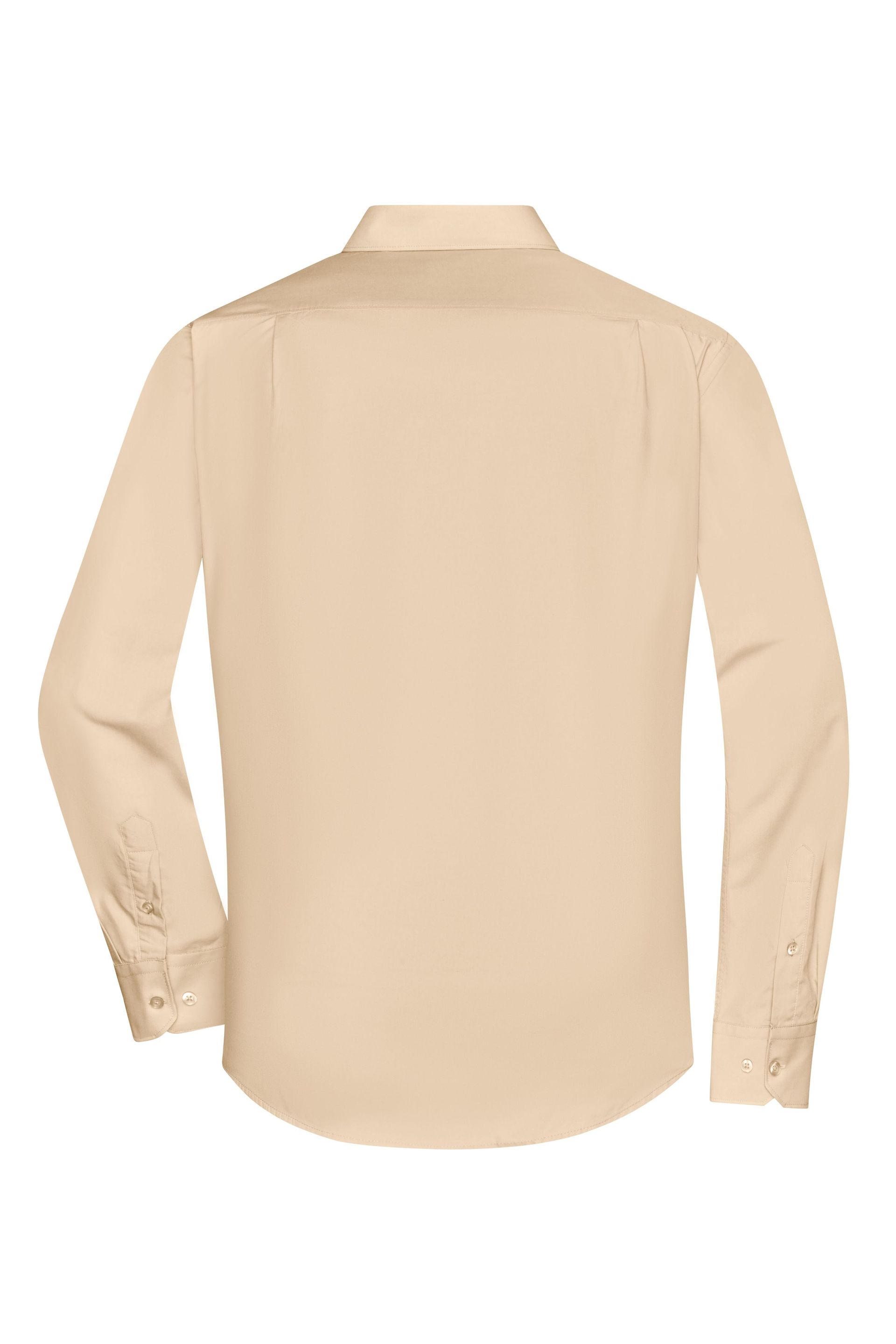 James & Nicholson JN678 Herren-Hemd, Braun/Grau, Gr. XL