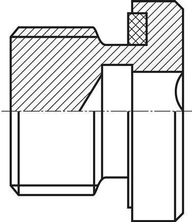 HD-Verschlussstopfen Innenskt. G 1/8", Stahl verzinkt