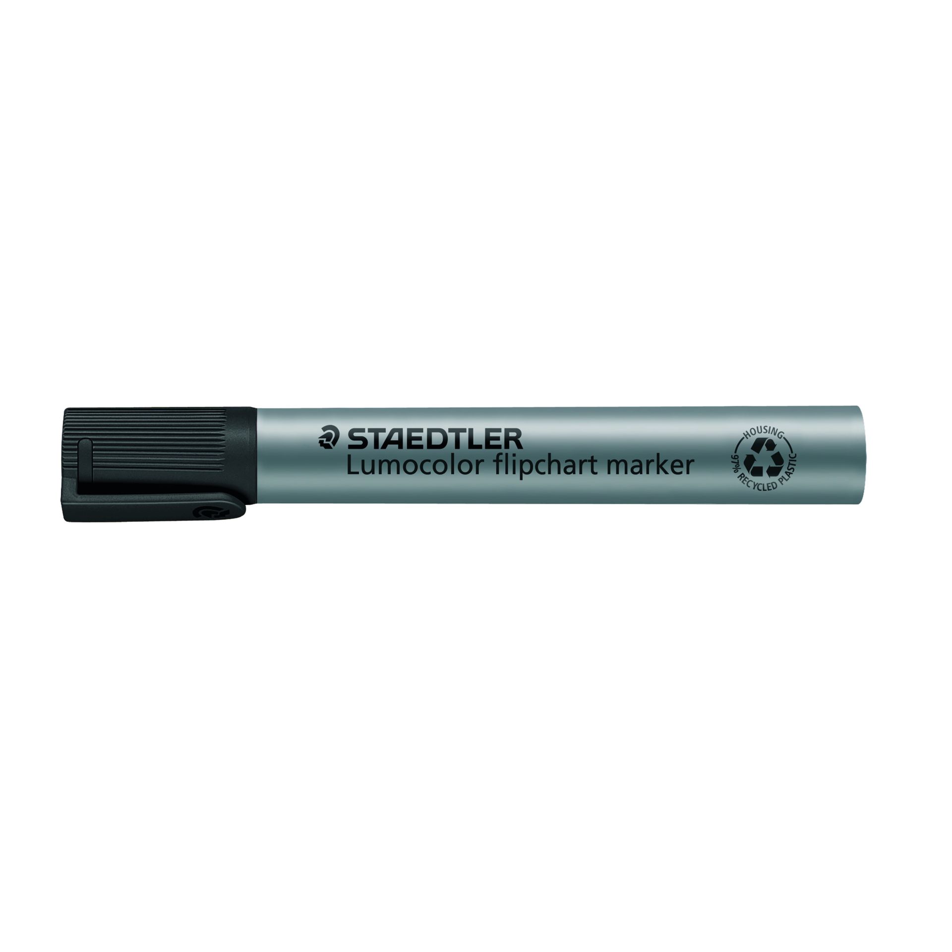 Flipchartmarker Lumocolor 2-5mm Keilspitze schwarz