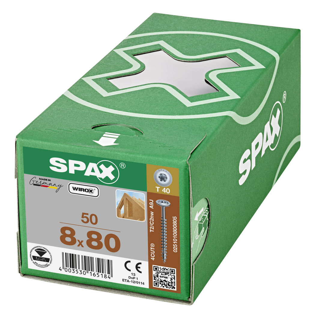 SPAX HI.FORCE Tellerkopf T-STAR plus VG