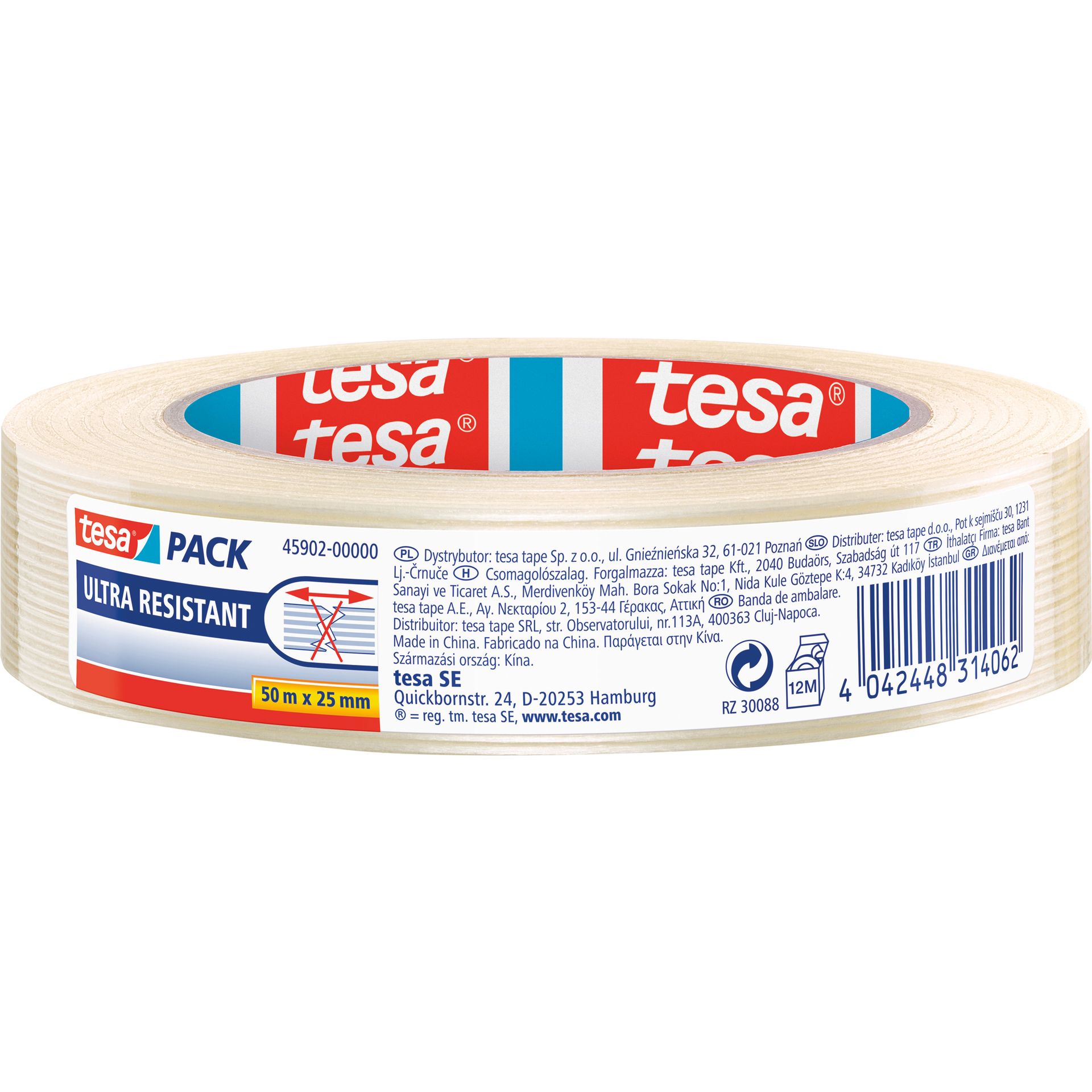 Packband 25mmx50m tr