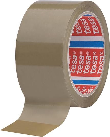 Packband tesapack 66mx50mm braun