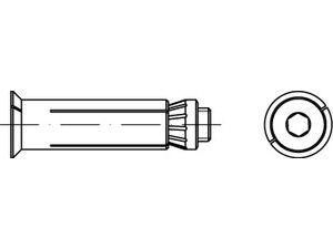 ART 82031 LINDAPTER-Hollo-Bolt St./10.9 HBFF 12-Größe 1 galv. verzinkt S