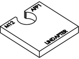ART 82043 LINDAPTER St. AF M 12 P1 Scheiben, feuerverzinkt S
