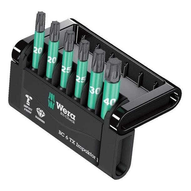 WERA Bitsatz Impaktor, "MiniCheck"