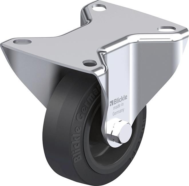 Bockrolle Rad-D80mm Gummi B-POEV 80G