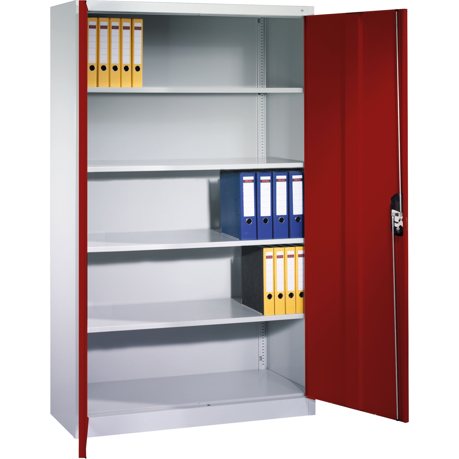 Aktenschrank 5OH 1950x1200x400mm lgr/rrt