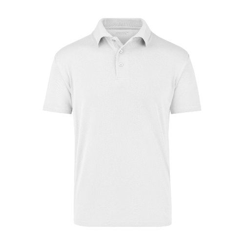 James & Nicholson JN024 Herren-Polo-Shirt, Weiß, Gr. L