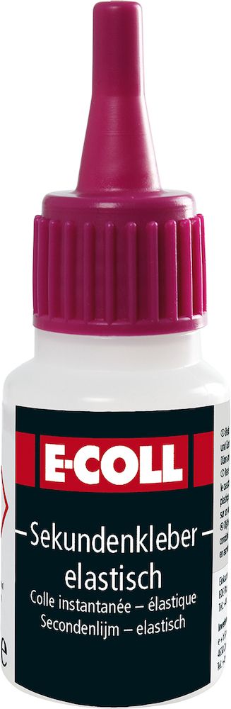 E-Coll Sekundenkleber Elastisch 20g