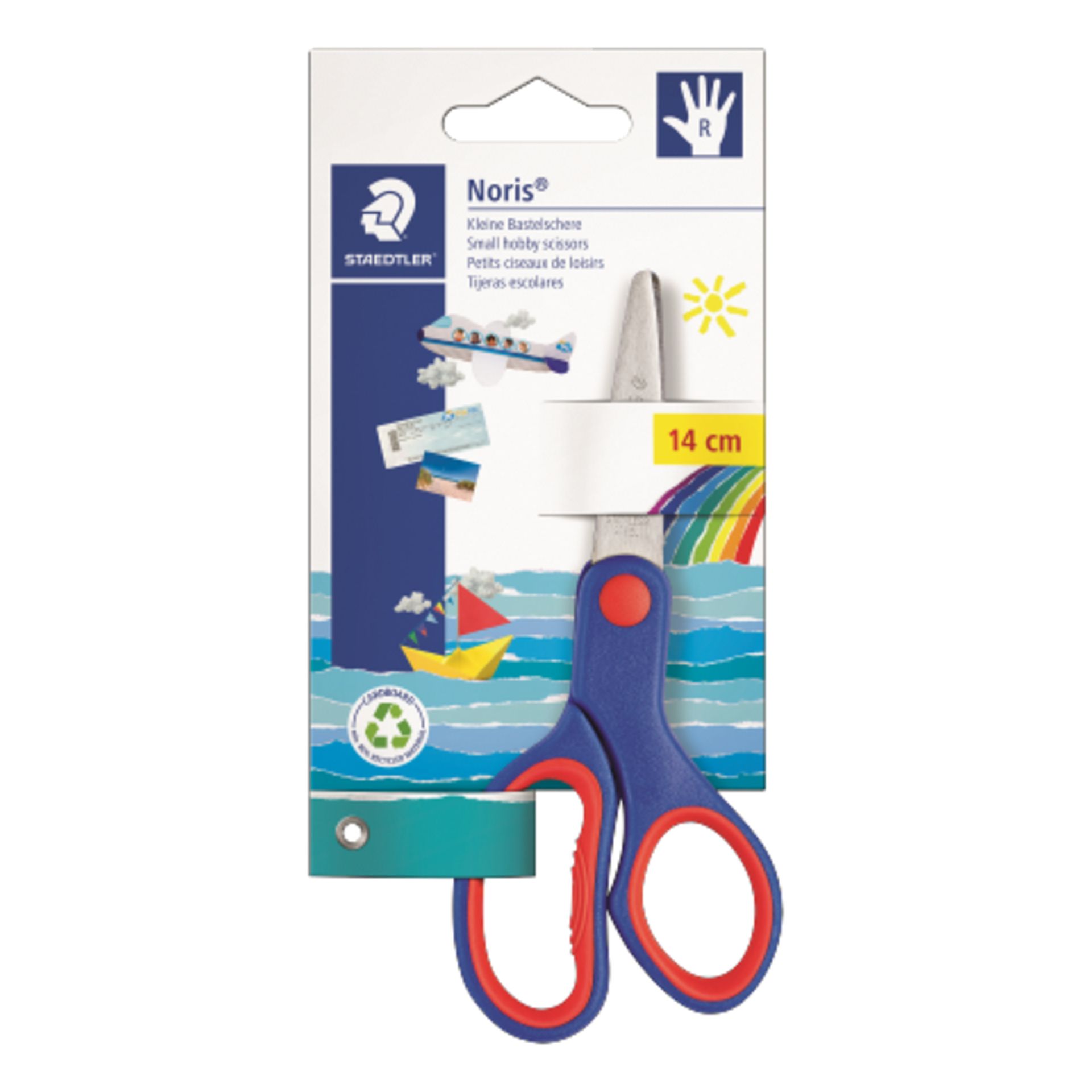 Bastelschere Noris Club re 14cm