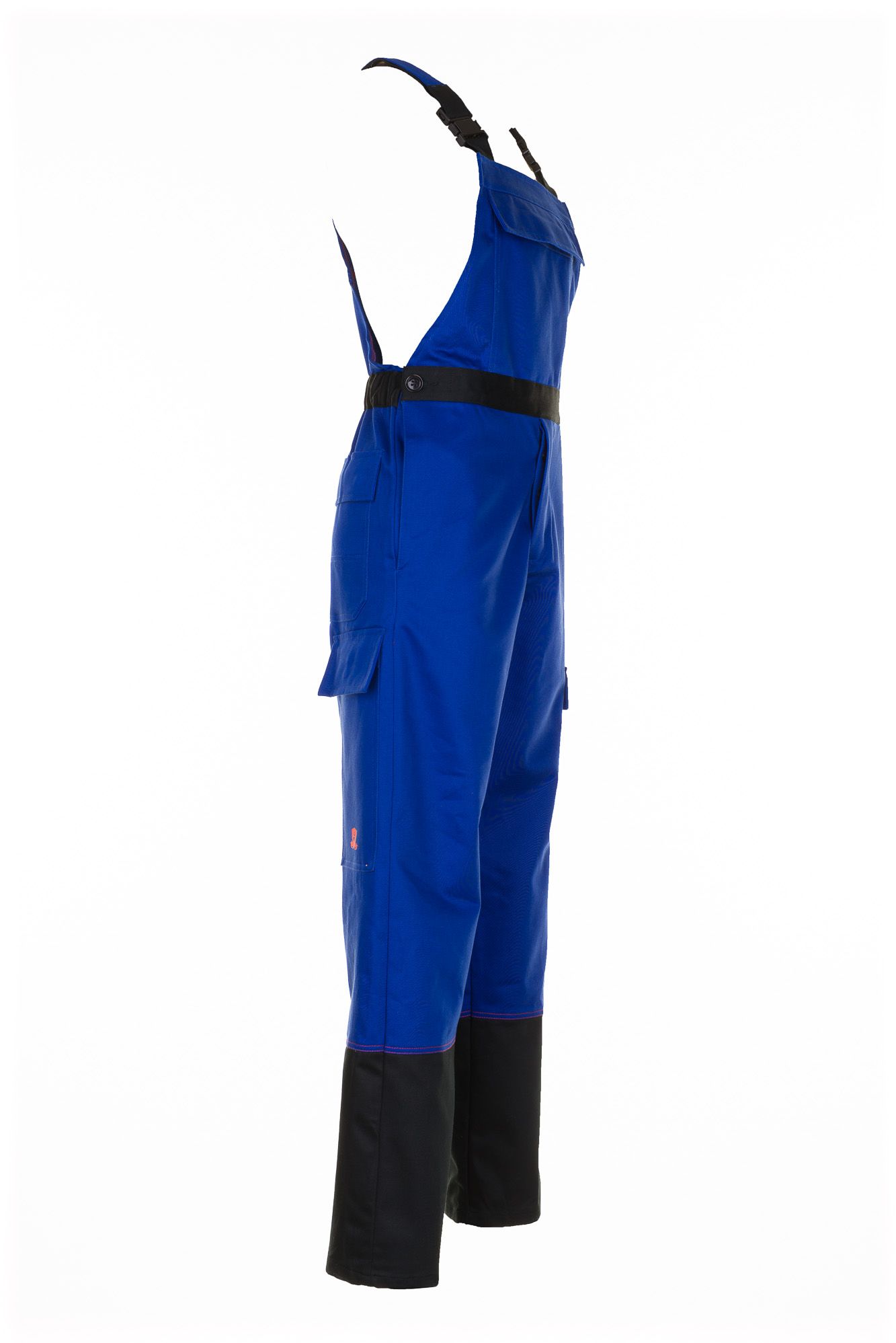 Latzhose Weld Shield, Gr.102,kornblau/schwarz