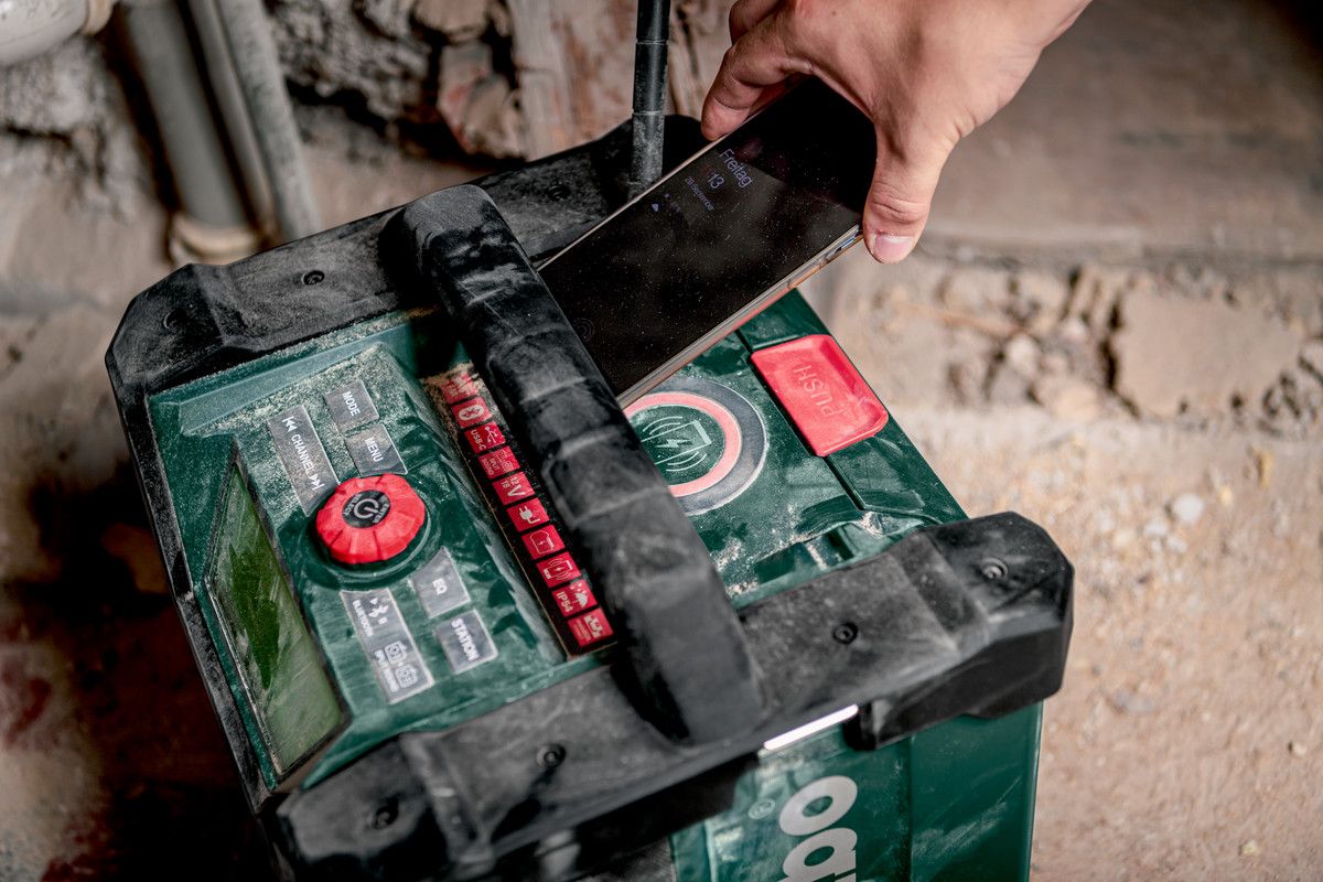 Baustellenradio solo RC12-18 32WBTDAB+ Metabo ohne Akku ohne Ladegerät Karton
