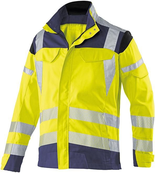 Kübler REFLECTIQ Warnschutz-Jacke, Gelb, Gr. 28 Untersetzt