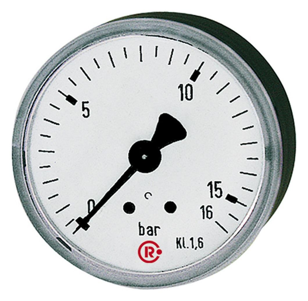 RIEGLER Einzelmanometer, Ø: 63mm